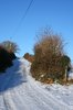 Snowy country lane 3