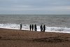 Winter beach