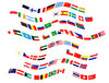 flags, flags