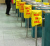 closed turnstiles