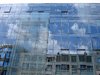 glass facade reflections