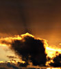sun rays & storm clouds