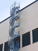 spiral stair escape way