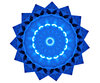 blue bloom mandala