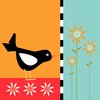 Birdie with flowers