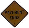 Pavement Ends