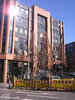 Office building at sunrise