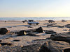 rocky beach traffic