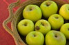Apples in basket