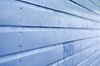 Blue fence