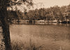 lakeside sepia sentiment
