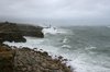 Stormy sea
