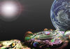 Alien Landscape background