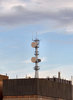 rooftop communications tower