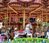 at the carousel