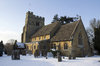 Church in the snow