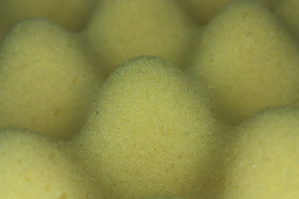 Foam packaging macro: Macro shot of foam packaging