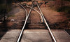 Railroad tracks