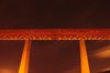 Forth Rail Bridge at night