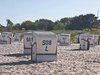 roofed wicker beach chairs