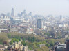London from the sky