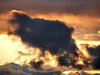 dark clouds