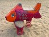 wooden fish rocker