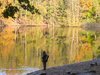 fishing in autumn