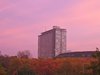 red autumn sky