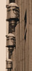 sepia light wall