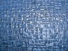 irregular blue glass texture