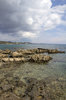 Coastline and cloud