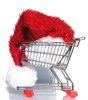 santa goes shopping