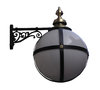 Wrought iron lamp