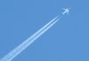 Airplane in the sky