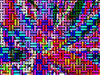 multicoloured tubular lattice 