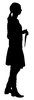 Woman talking