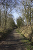 Cycle track, disused railway