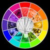 Stylized Color Wheel