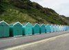 Beach huts