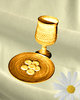Chalice and communion bread