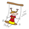 Girl on a Swing