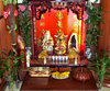 business altar & offerings