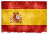 Spain Grunge Flag