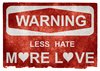 Grunge Warning Sign