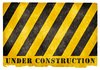 Under Construction Grunge Sign