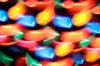 Spinning Disco Lamp Abstract