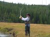 Man Fly Fishing