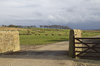 Moorland farm entrance