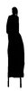 Girl on stilts